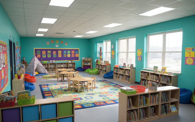 Imagen ilustrativa de escuela